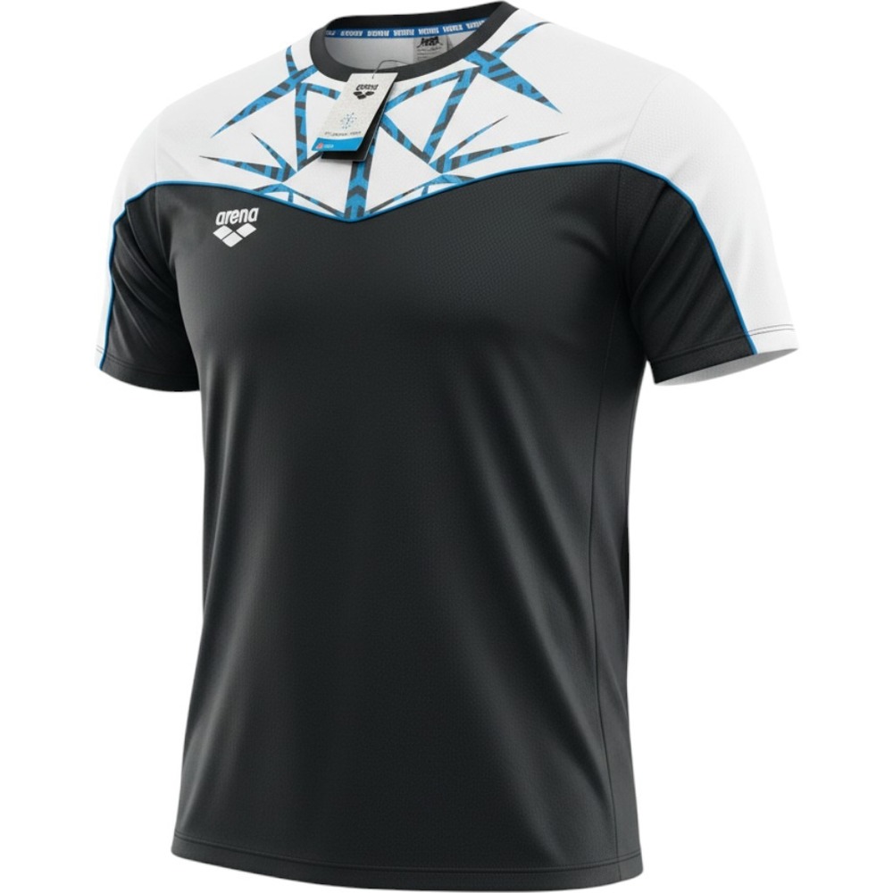 Arena Bishamon Collection OG Tech Tee Black White Blue USA XXL 003864501